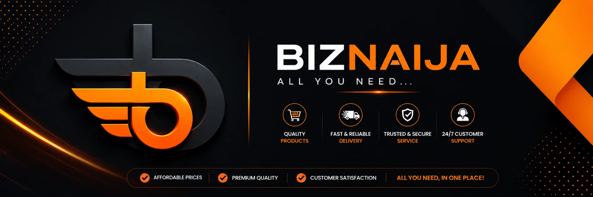 BizNaija β quality products, fast delivery, trusted service and 24/7 support